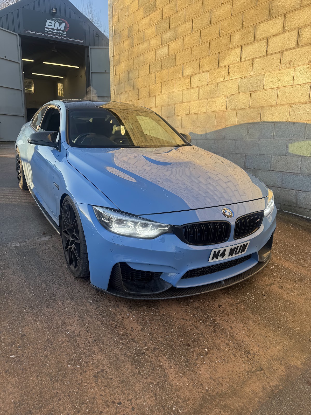 Performance vehicle protected by MLP Automotive